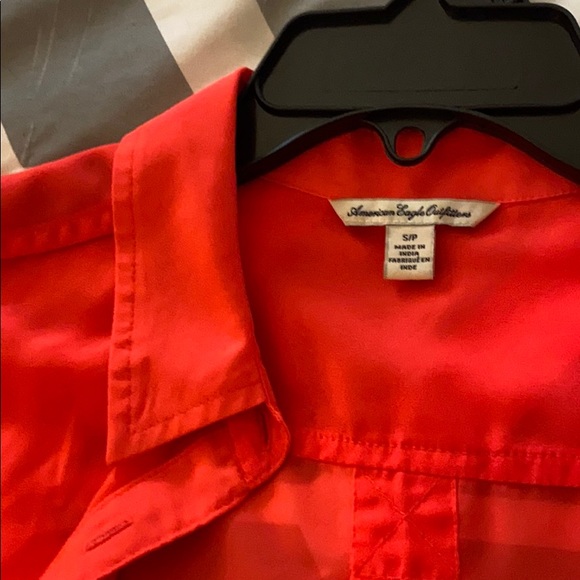 Sheer Button Down - Picture 2 of 3